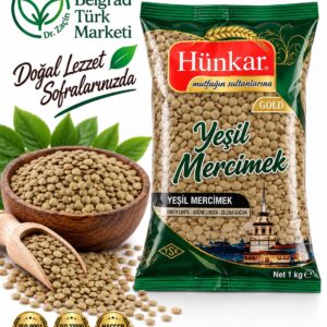 Hünkar Yeşil Mercimek 1 kg