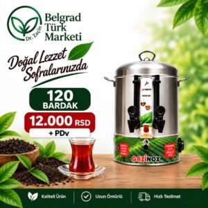 Gazinox Çaymatik 120 Bardak
