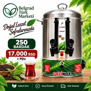 Gazinox Çaymatik 250 Bardak
