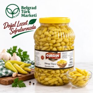Girgin Biberiye Turşusu (Brüt 5 kg)