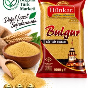 Hünkar İnce Köftelik Bulgur 1 kg