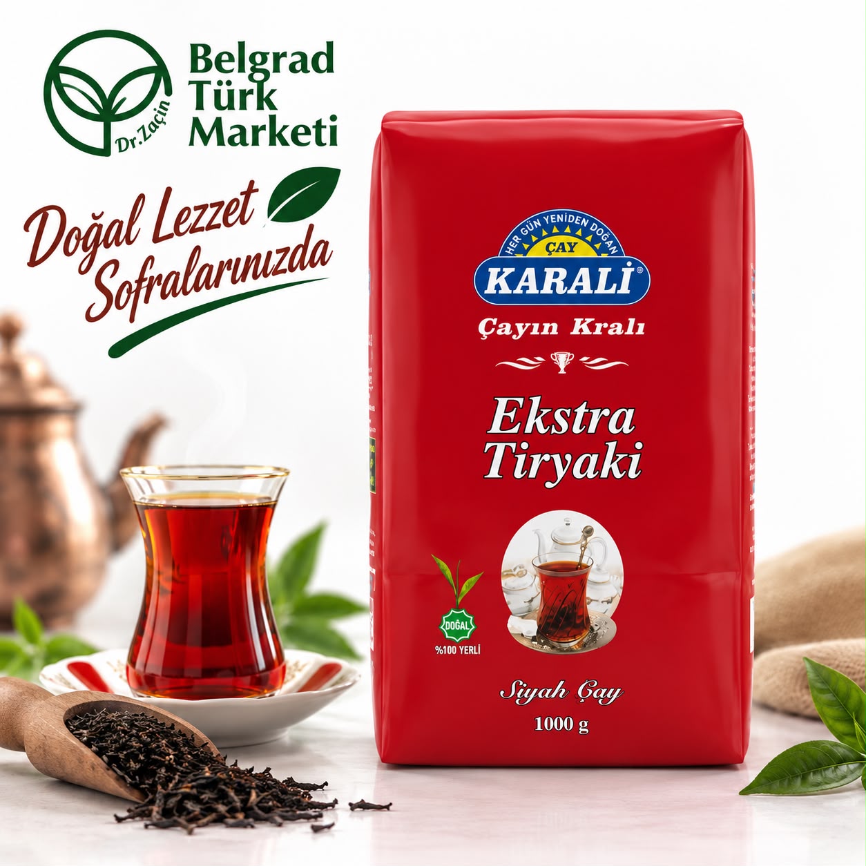 Karali Ekstra Tiryaki Çayı 1 kg