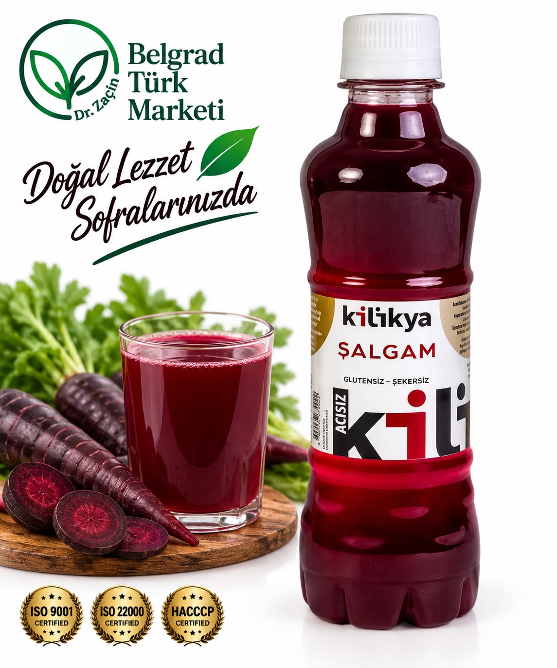 Kilikya Acısız Şalgam 300 ml