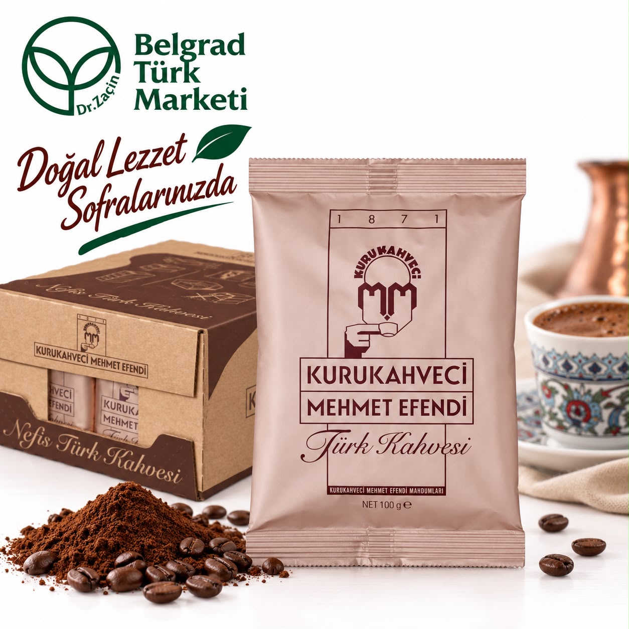 Kurukahveci Mehmet Efendi Türk Kahvesi 100 g