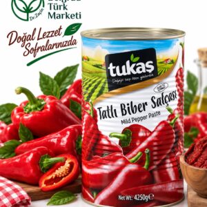 Tukaş Tatlı Biber Salçası 5 kg
