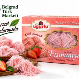 Uğurlu Çilek Aromalı Pişmaniye 240 g